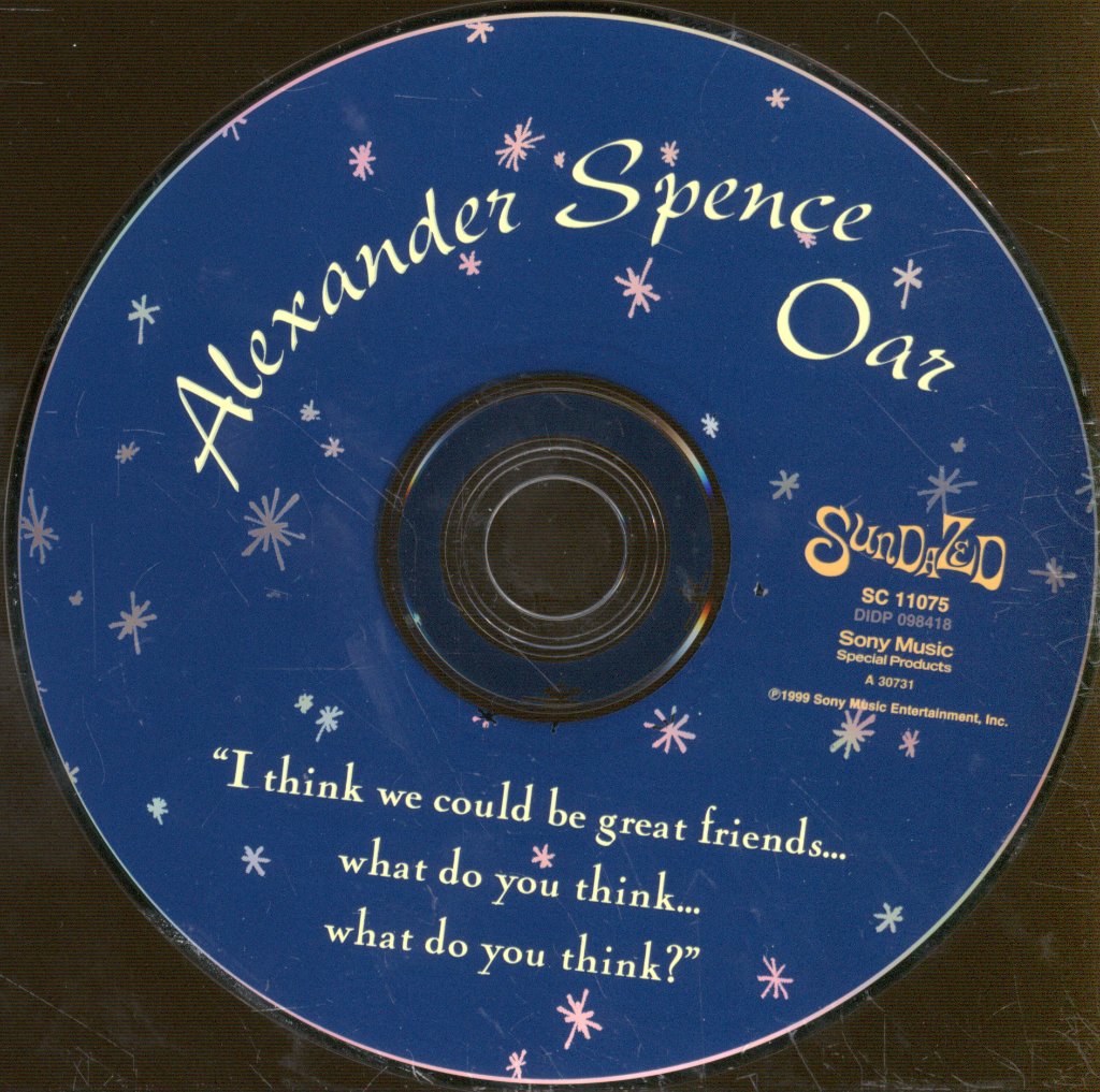 Alexander Spence - Oar - Cd