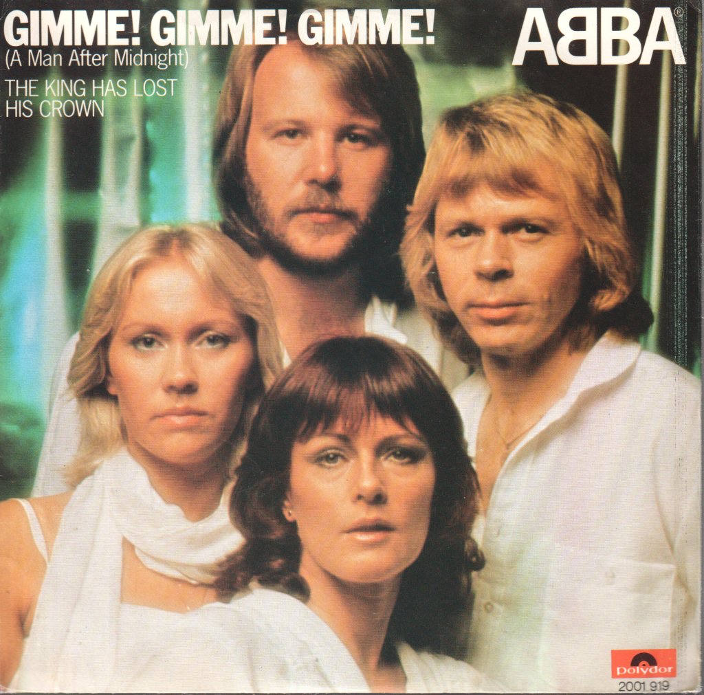 ABBA - Gimme! Gimme! Gimme! (A Man After Midnight) - 7 Inch