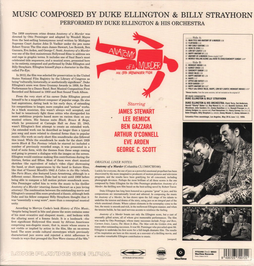 Duke Ellington - Anatomy of A Murder - Lp