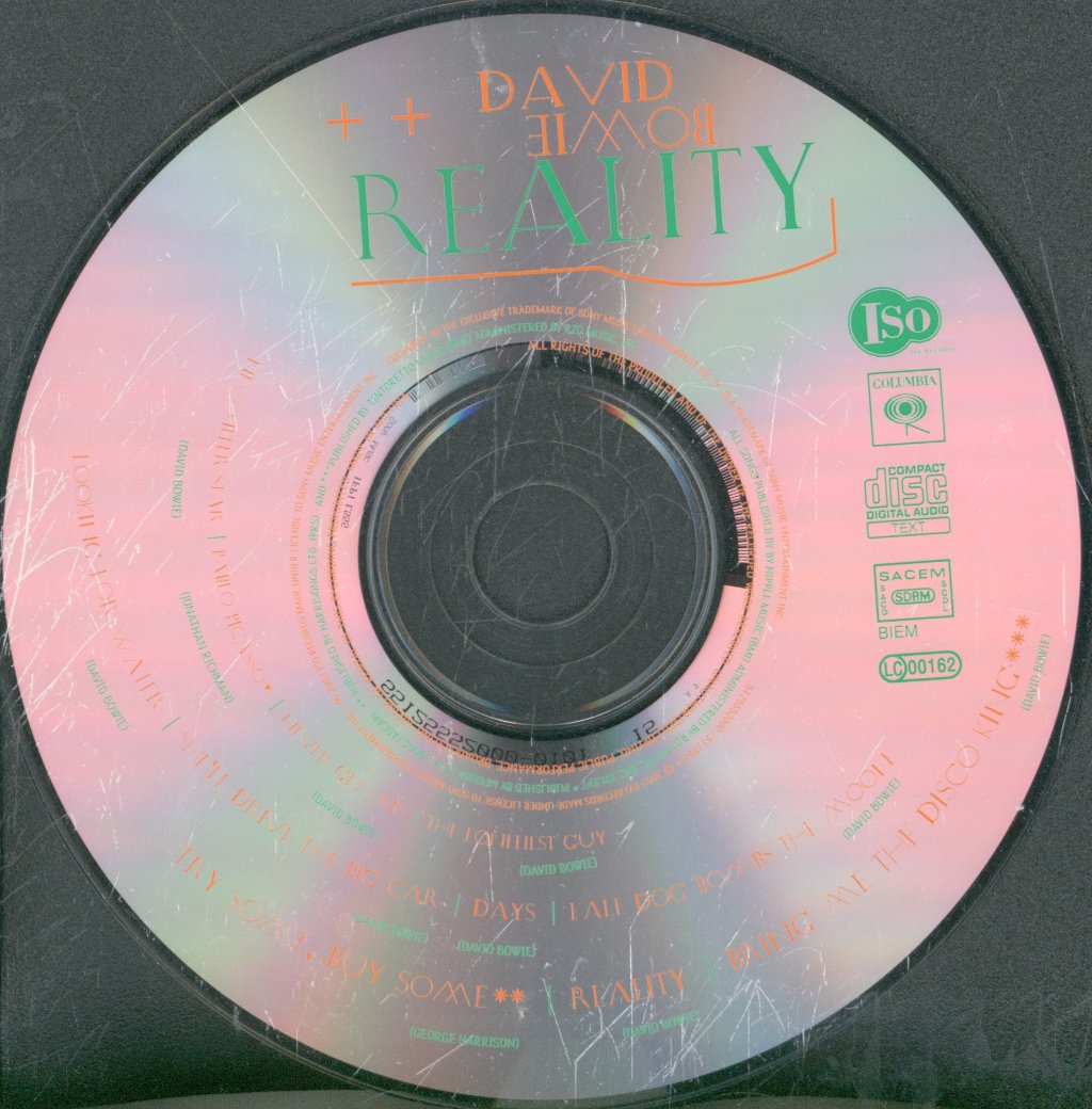 David Bowie - Reality - Cd