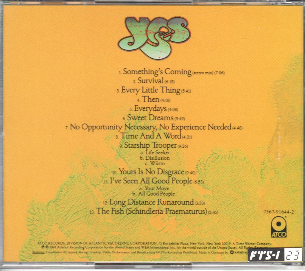 Yes - Yes Years - Cd Set