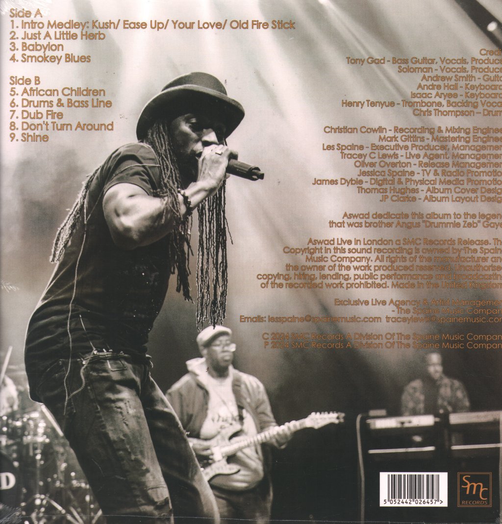 Aswad - Live In London - Lp