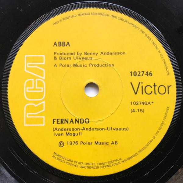 ABBA - Fernando - 7 Inch