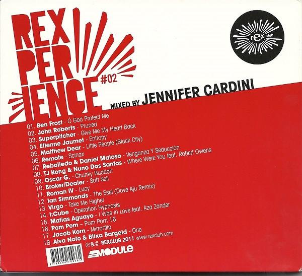 Jennifer Cardini - Rexperience #02 - Cd