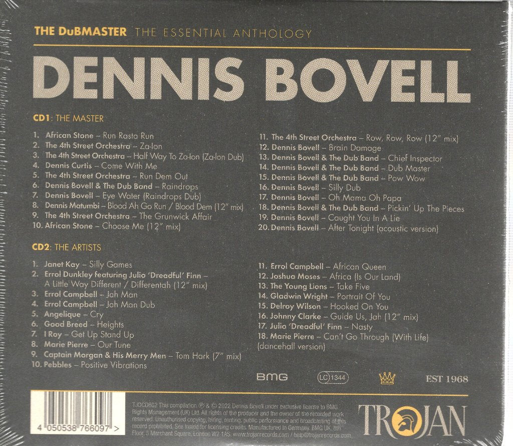 Dennis Bovell - Dubmaster: The Essential Anthology - Double Cd