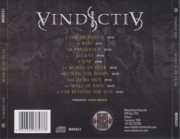 Vindictiv - World Of Fear - Cd