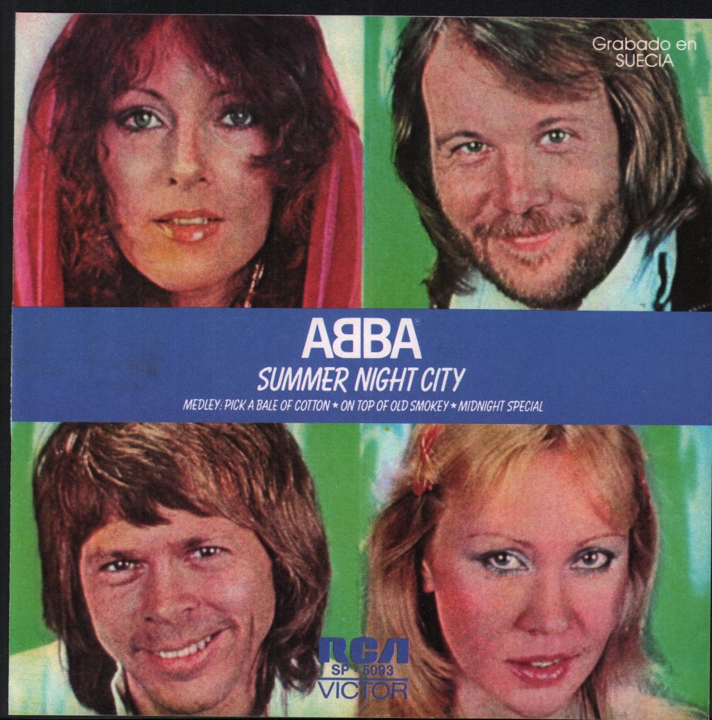 ABBA - Summer Night City - 7 Inch