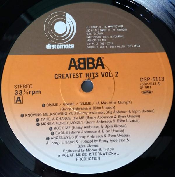 ABBA - Greatest Hits Vol. 2 - Lp