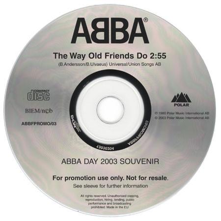 ABBA - Way Old Friends Do - Cd