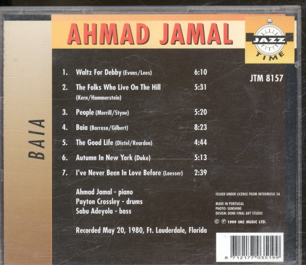 Ahmad Jamal - Baia - Cd