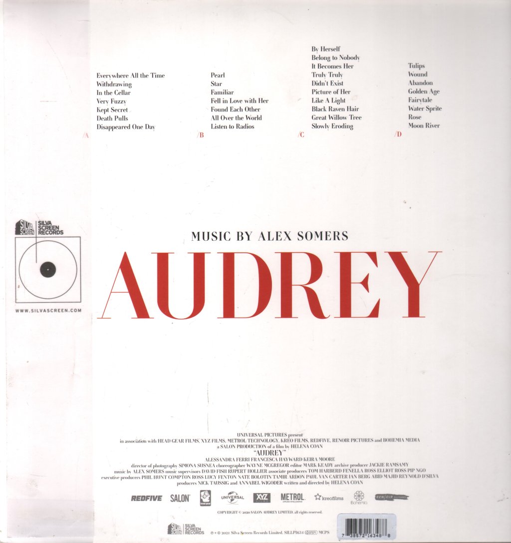 Alex Somers - Audrey (Original Film Soundtrack) - Double Lp