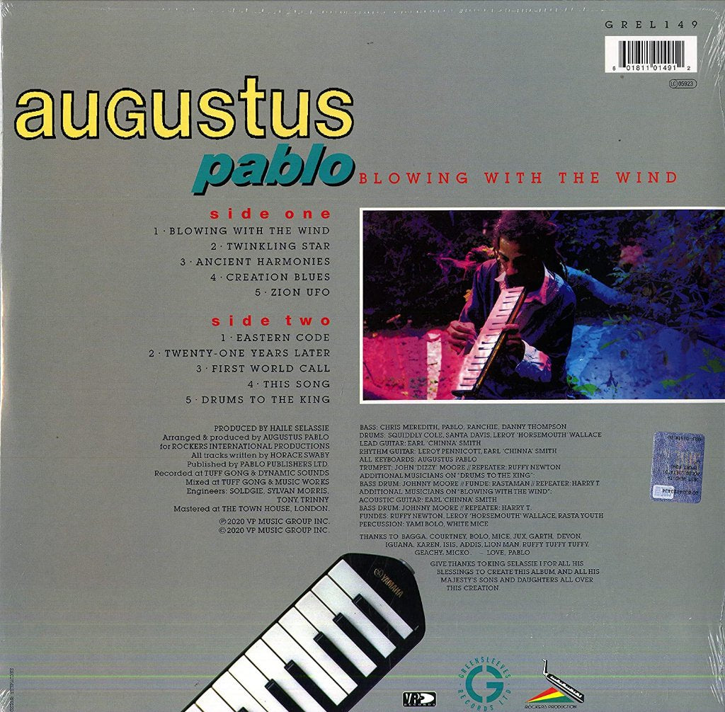 Augustus Pablo - Blowing With The Wind - Lp