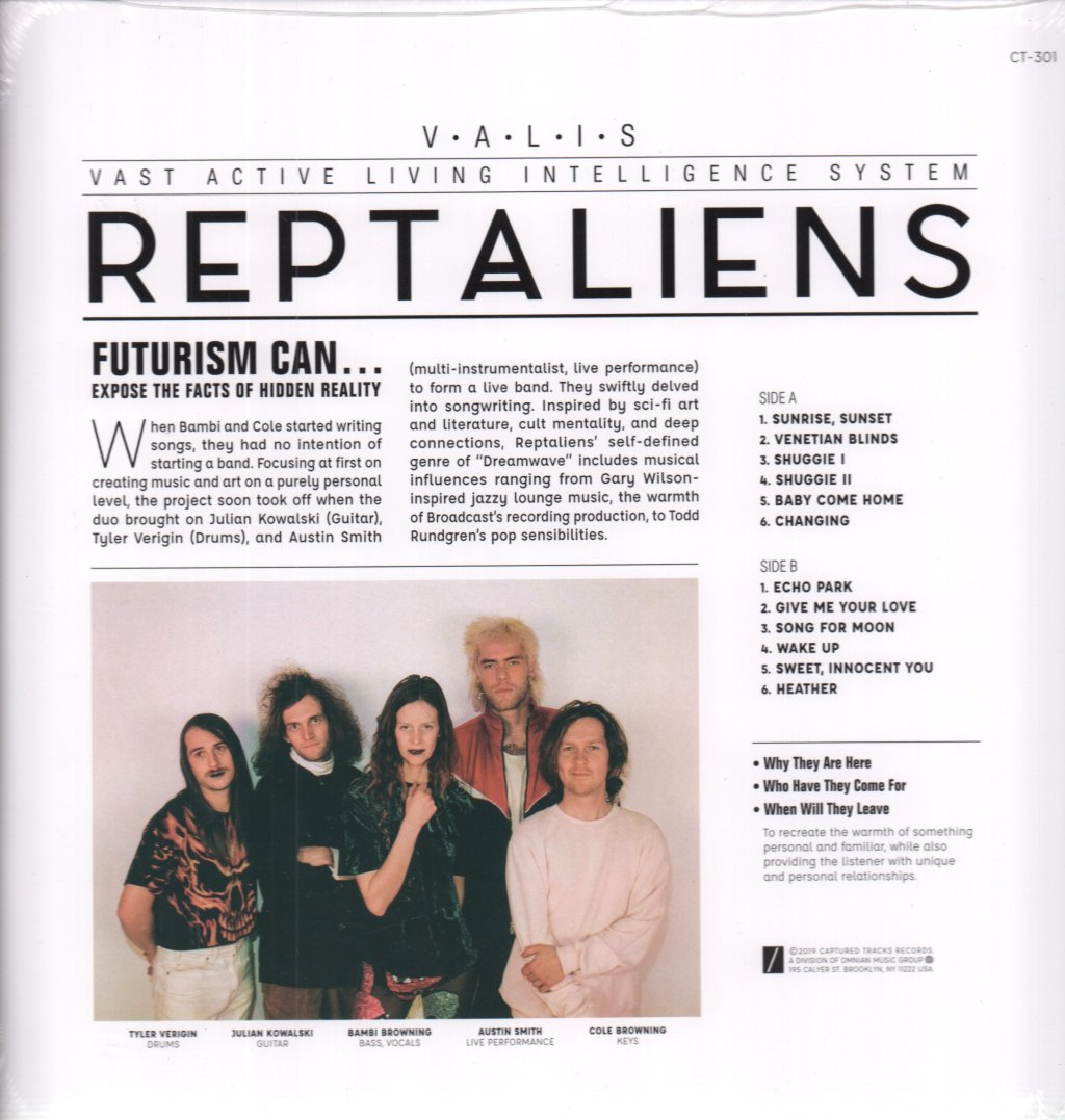 Reptaliens - Valis - Lp