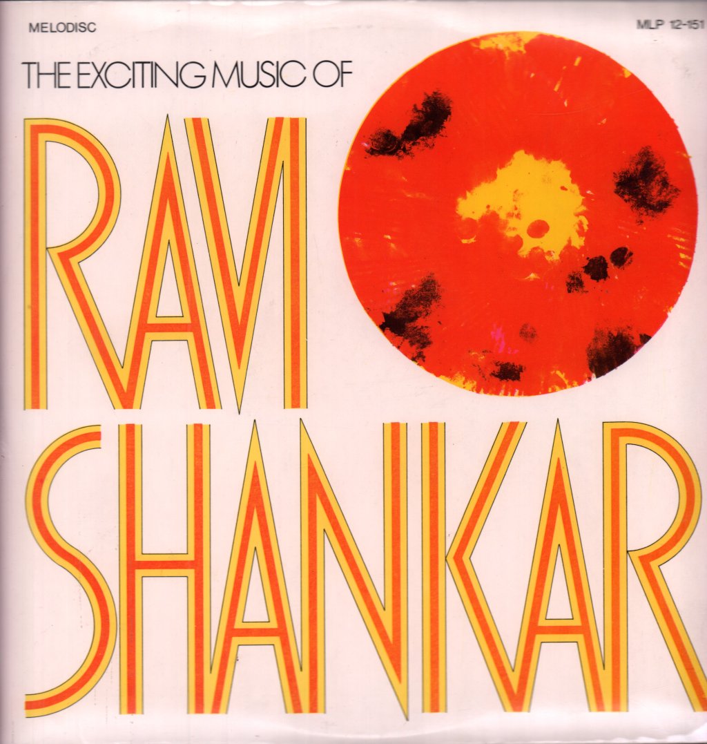 Ravi Shankar - Exciting Music Of Ravi Shankar - Lp