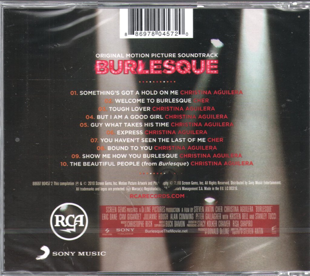 Burlesque - Original Motion Picture Soundtrack - Cd