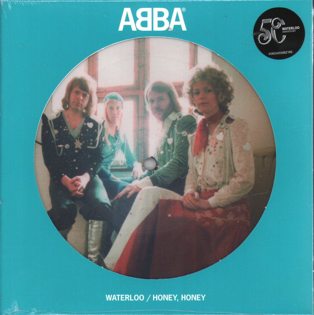 ABBA - Waterloo (Swedish) / Honey Honey (Swedish) - 7 Inch