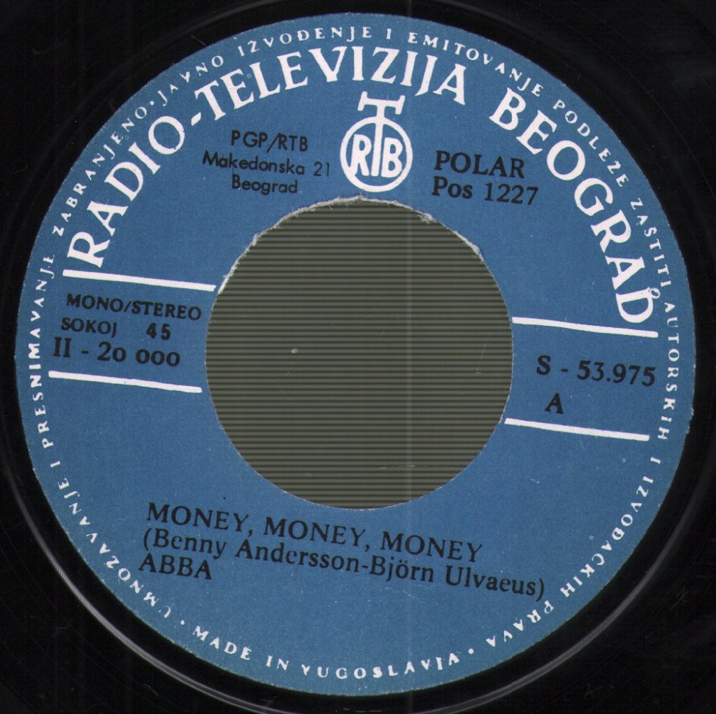 ABBA - Money Money Money - 7 Inch