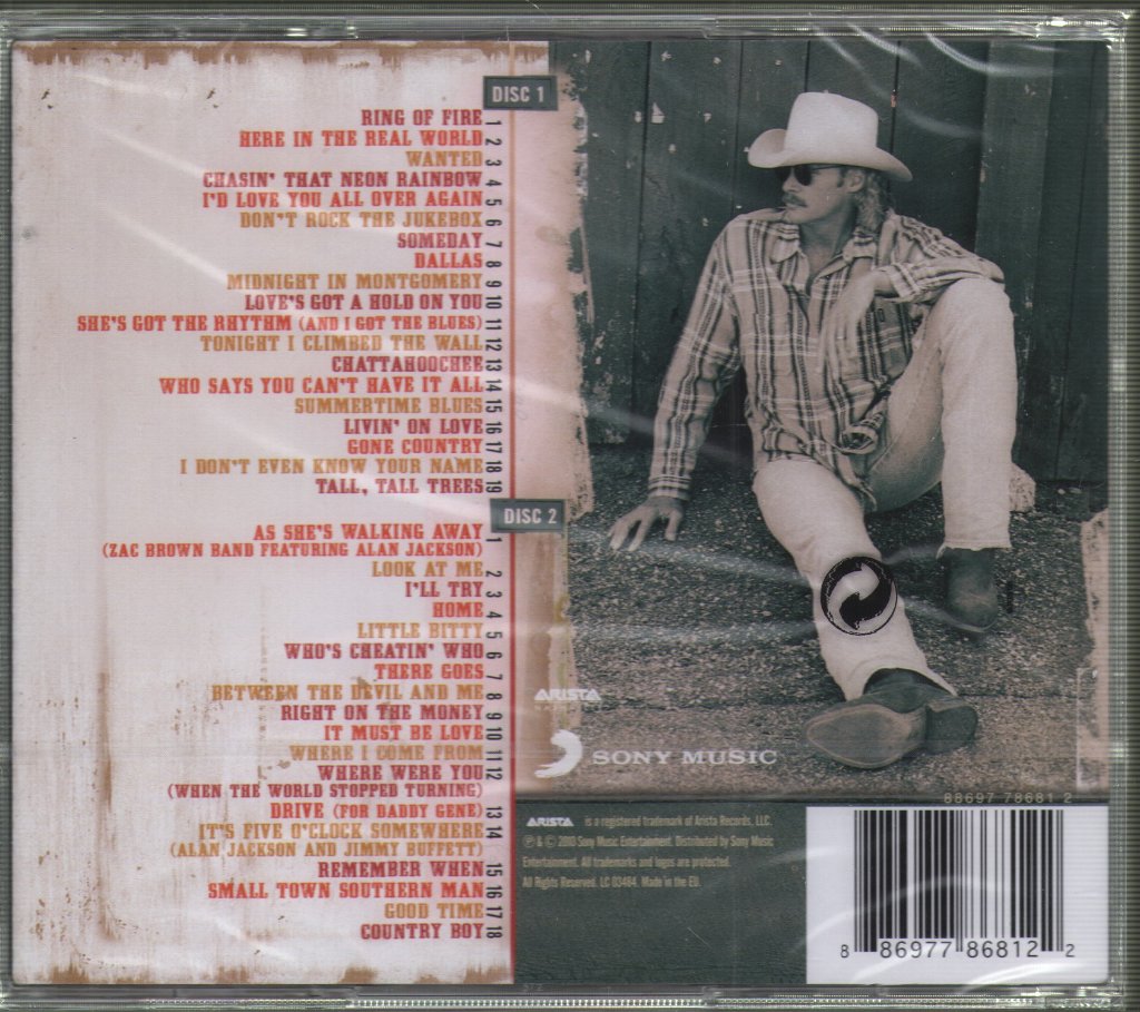 Alan Jackson - 34 Number Ones - Cd