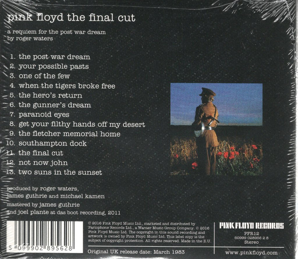 Pink Floyd - Final Cut - Cd