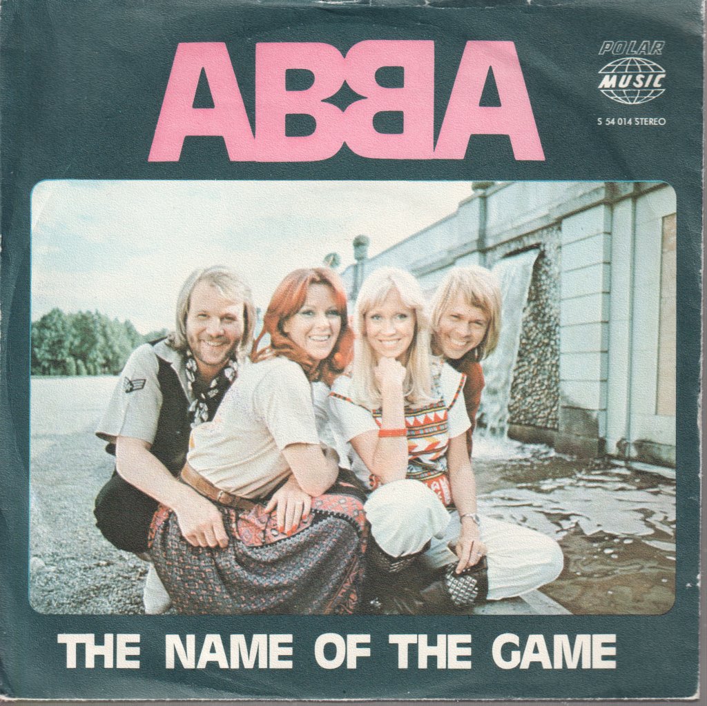 ABBA - Name Of The Game - 7 Inch