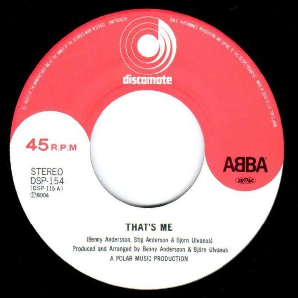 ABBA - that's me - 7 Inch