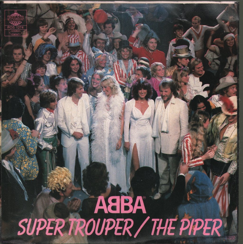 ABBA - Super Trouper / The Piper - 7 Inch