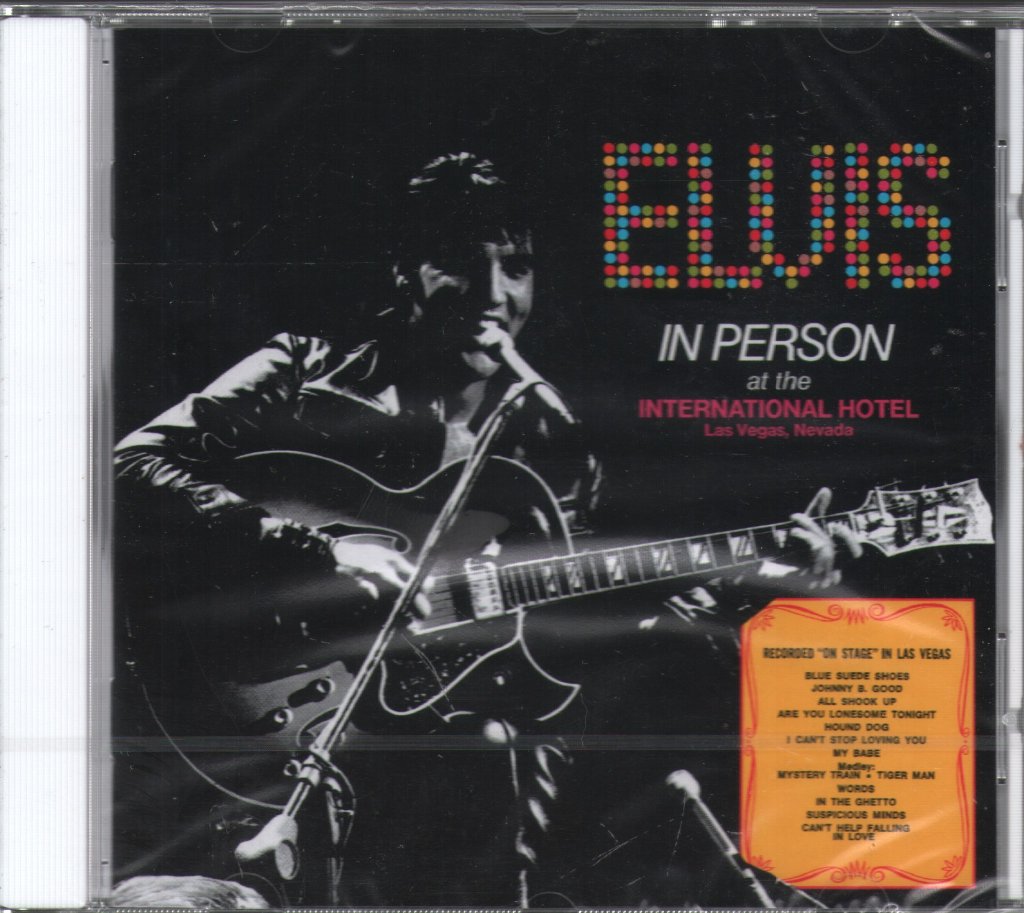 Elvis Presley - Elvis In Person At The International Hotel - Cd