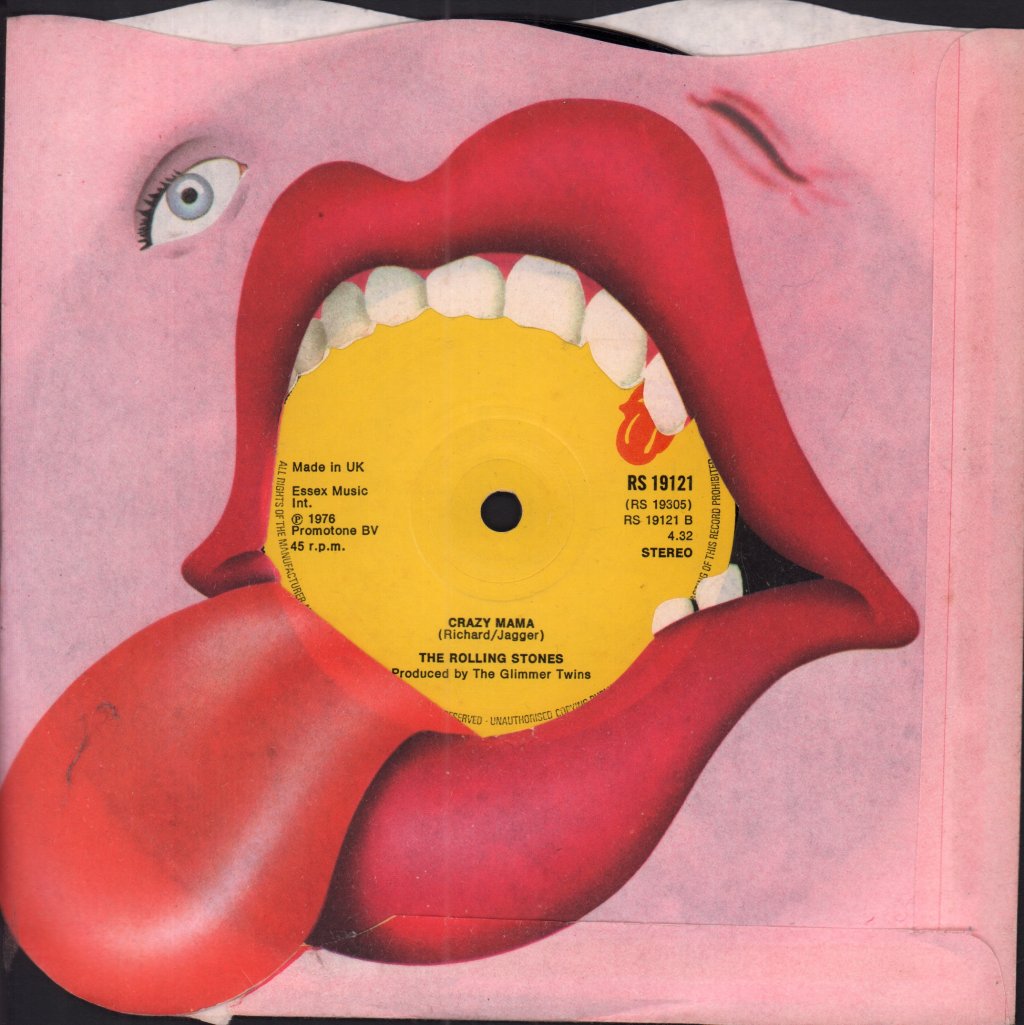 Rolling Stones - Fool To Cry - 7 Inch