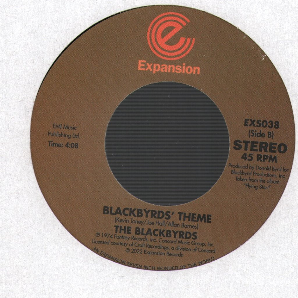 Blackbyrds - Reggins - 7 Inch