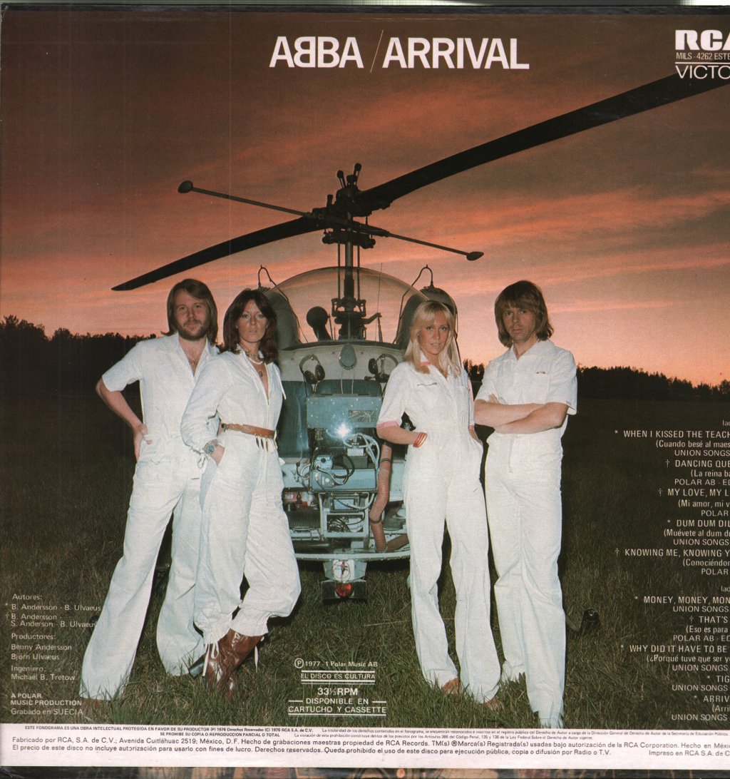 ABBA - Arrival - Lp