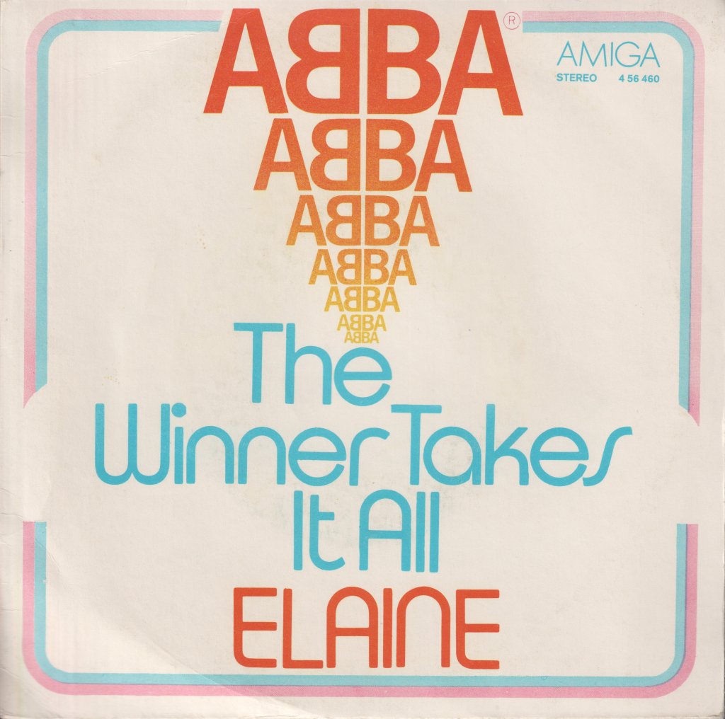 ABBA - Winner Takes It All - 7 Inch