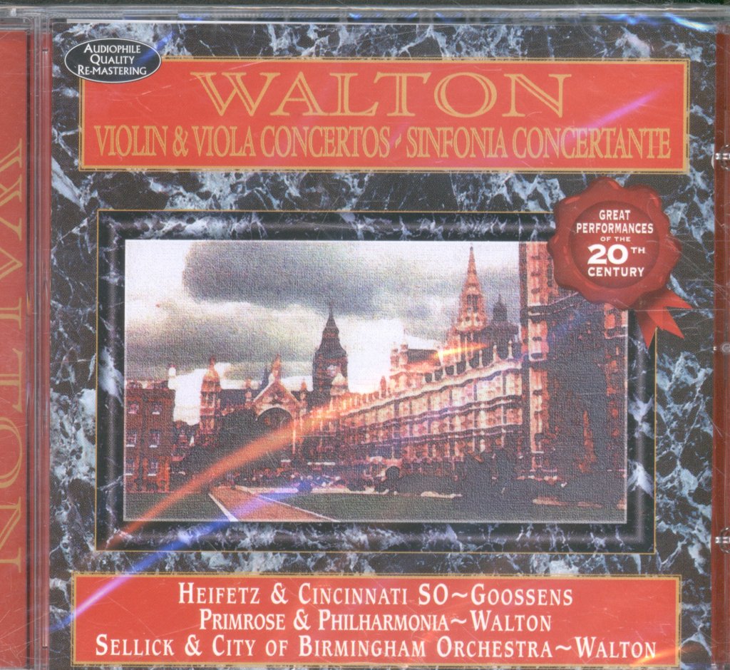 Various Artists - Walton - Violin And Viola Concertos etc - Cd