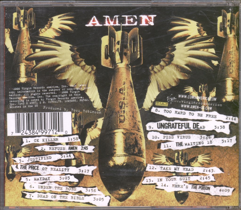 Amen - We Have Come For Your Parents - Cd