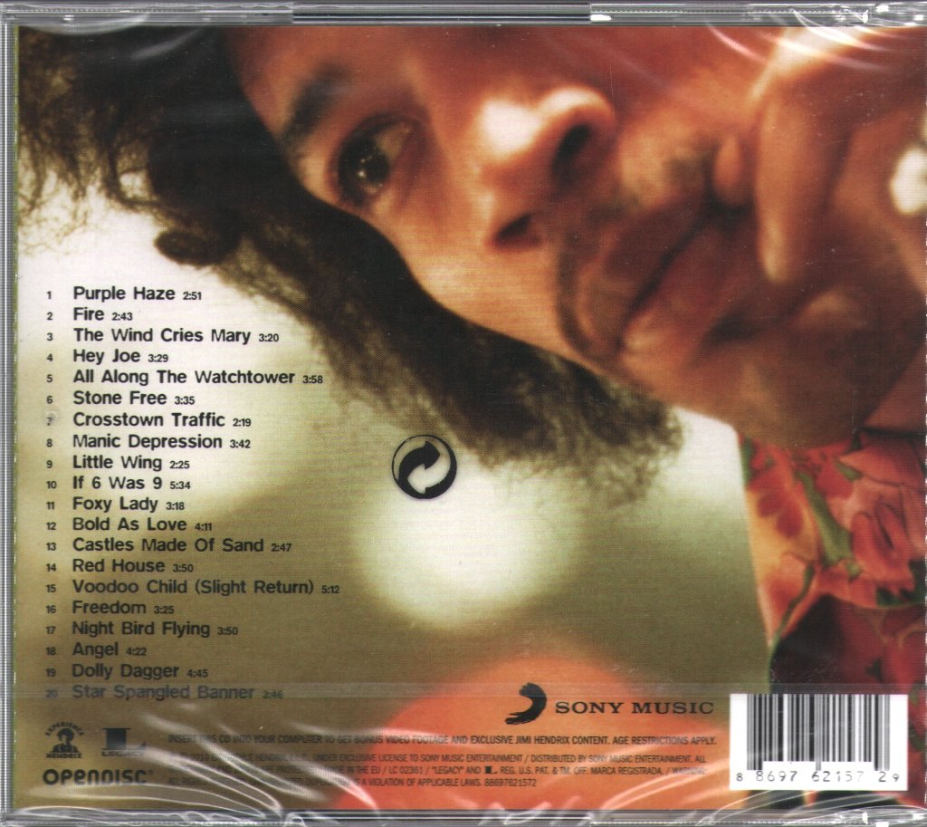 Jimi Hendrix - Experience Hendrix (The Best Of Jimi Hendrix) - Cd