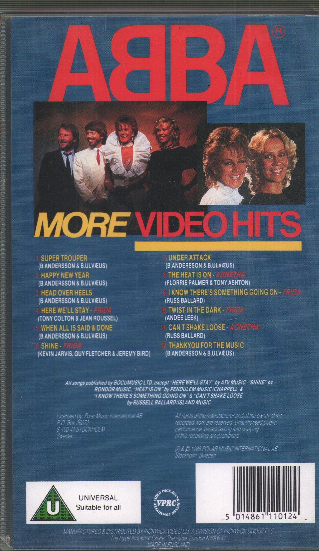 ABBA - More Video Hits - Video