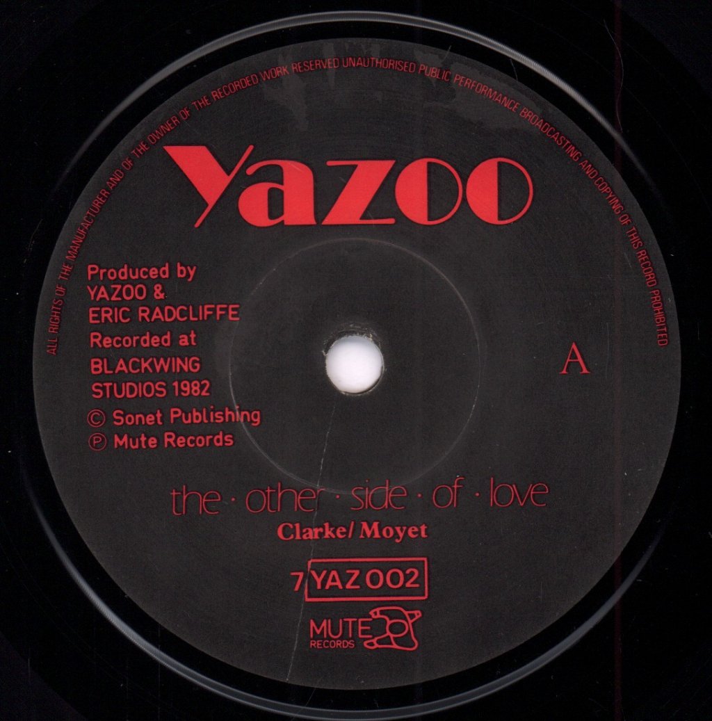 Yazoo - Other Side Of Love - 7 Inch