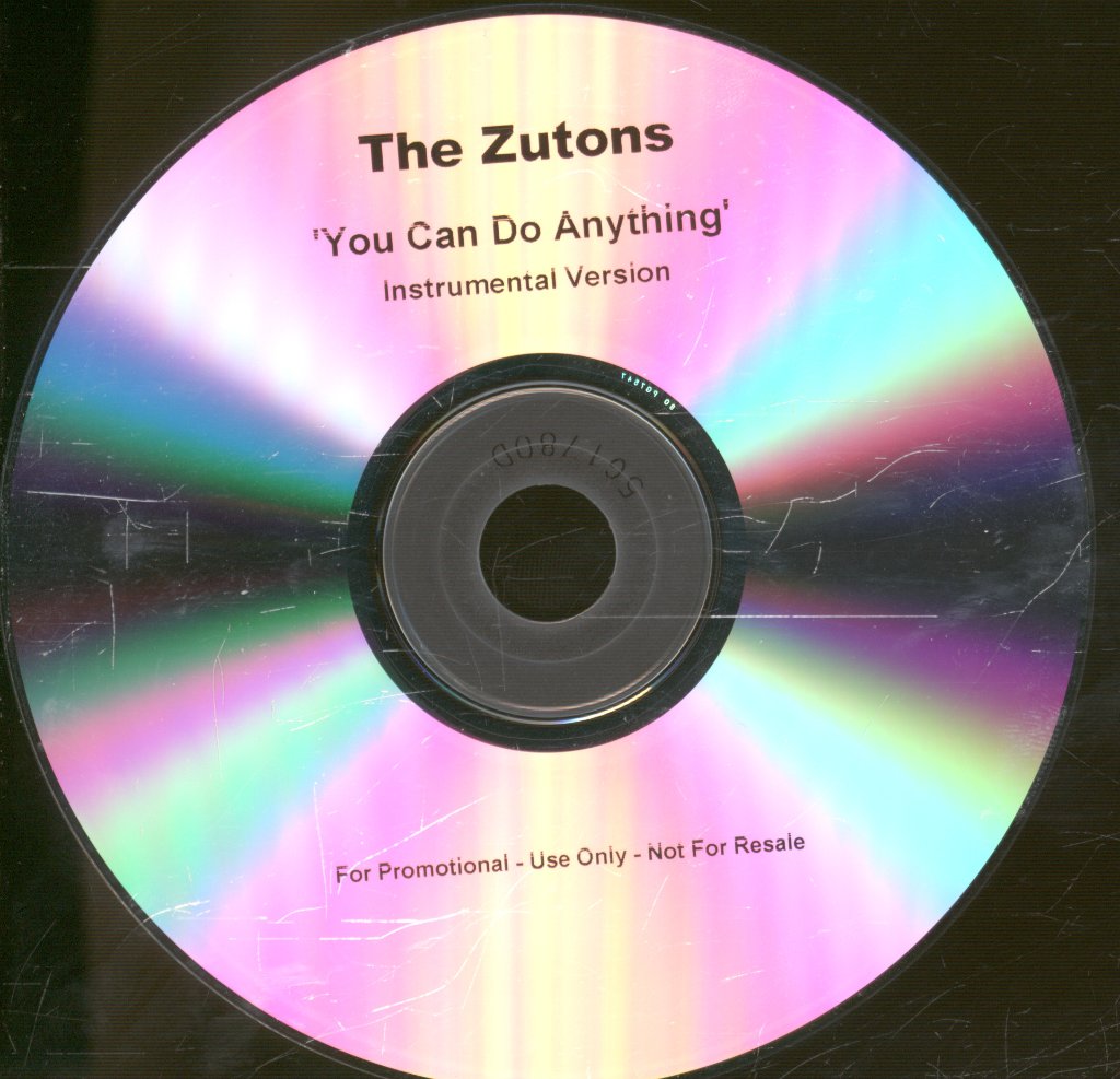 Zutons - You Can Do Anything - Instrumental Version - Cdr