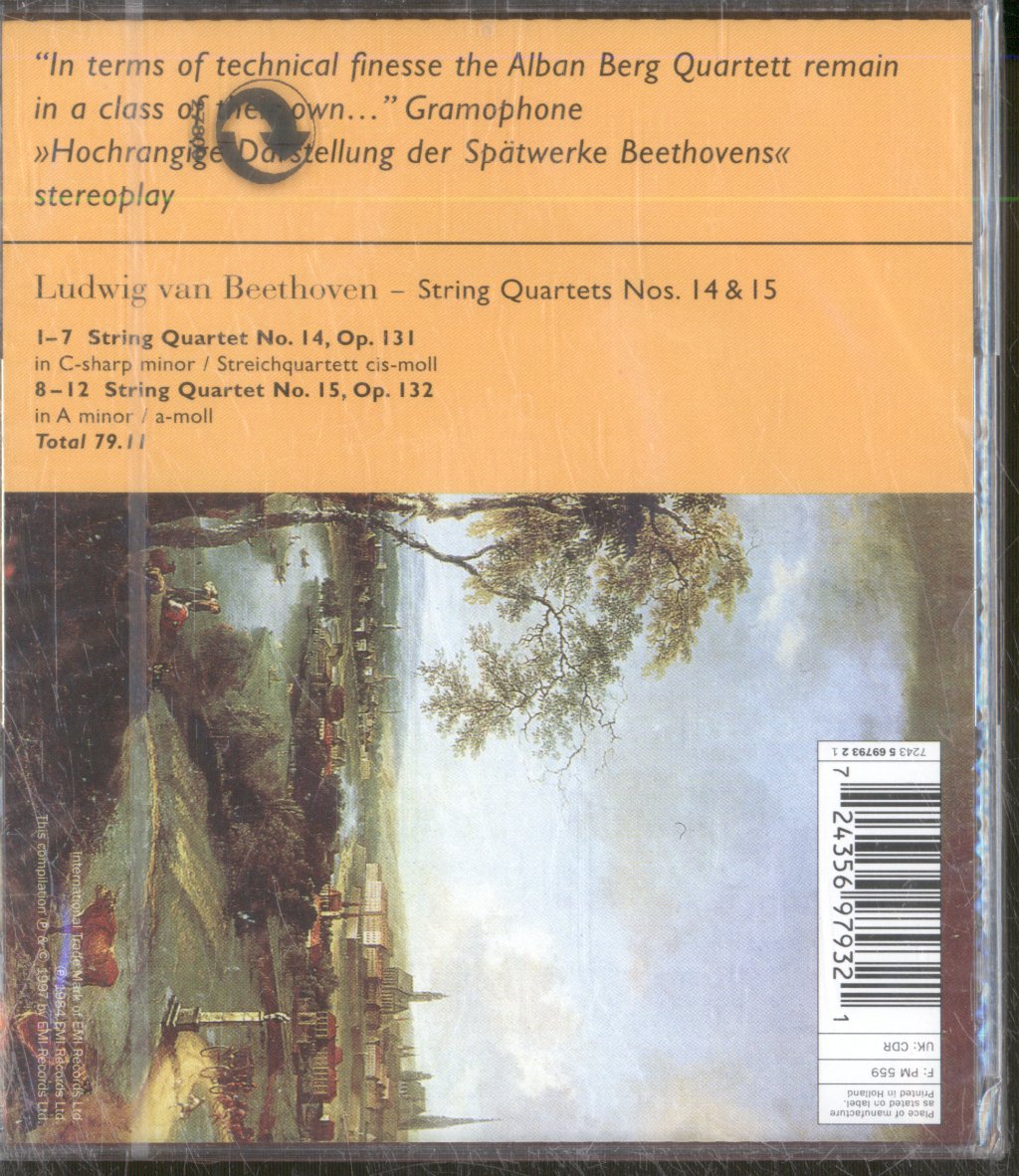 Alban Berg Quartett - Beethoven - String Quartets Opp. 131 & 132 - Cd