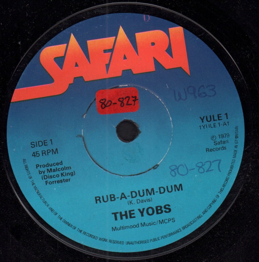 Yobs - Rub A Dum Dum - 7 Inch