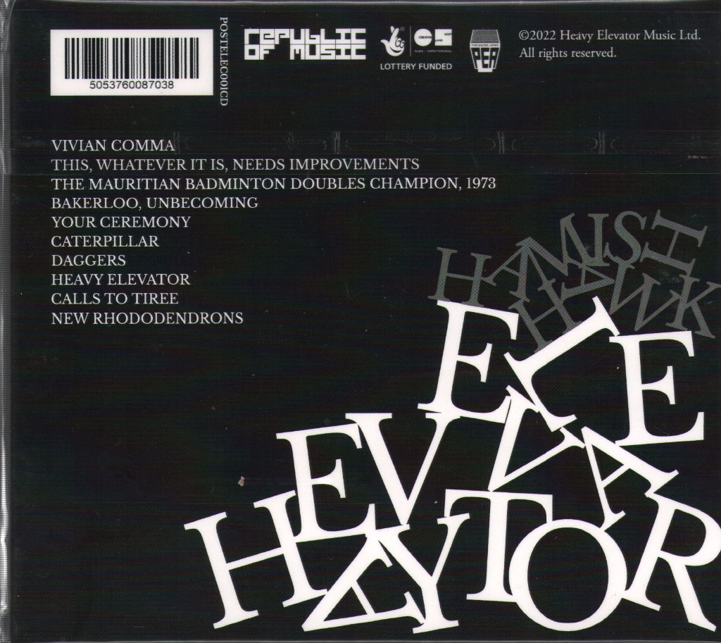 Hamish Hawk - Heavy Elevator - Cd