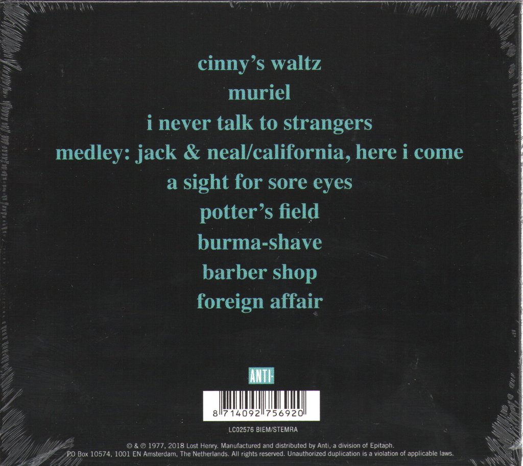 Tom Waits - Foreign Affairs - Cd