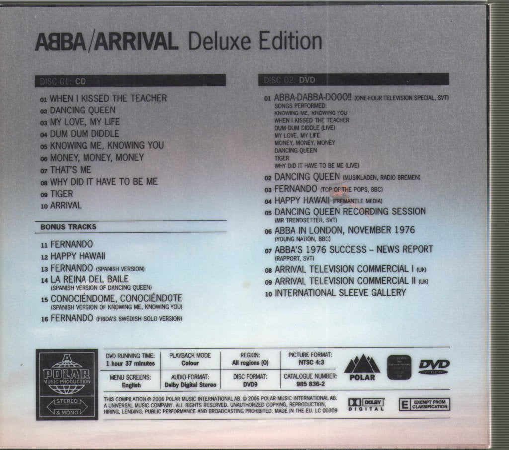 ABBA - Arrival - Cd