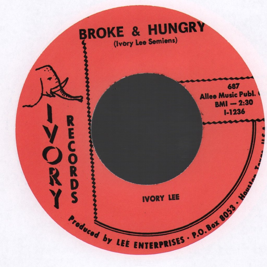 Ivory Lee - Alley Oop! - 7 Inch