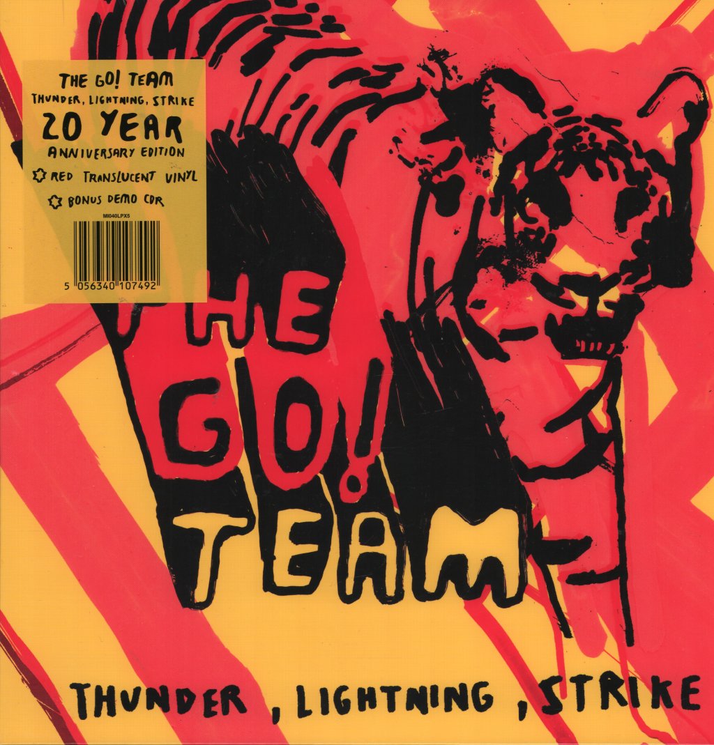 Go! Team - Thunder, Lightning, Strike - Lp