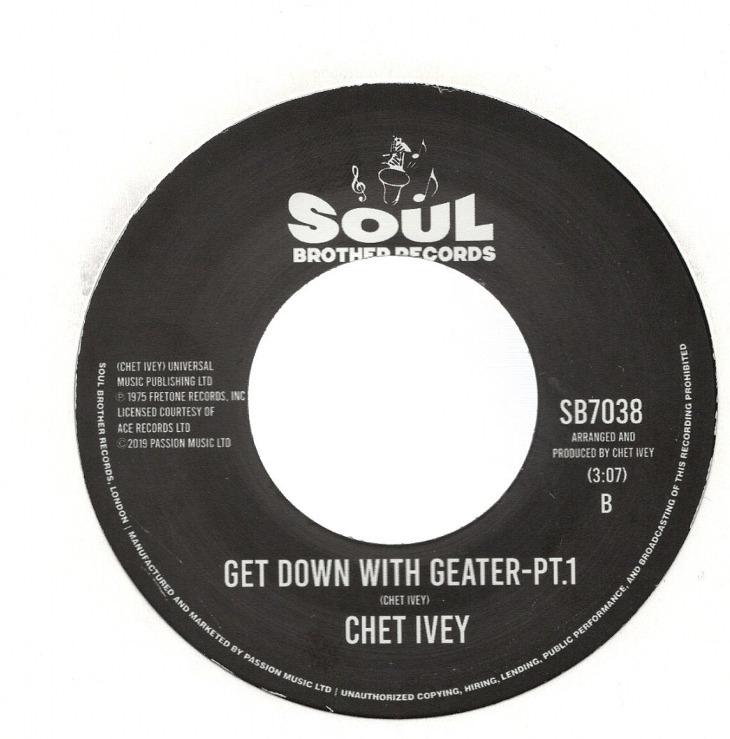 Chet Ivey - Dose Of Soul - 7 Inch