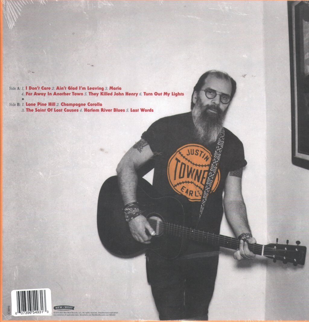 Steve Earle And The Dukes - J.T. - Lp