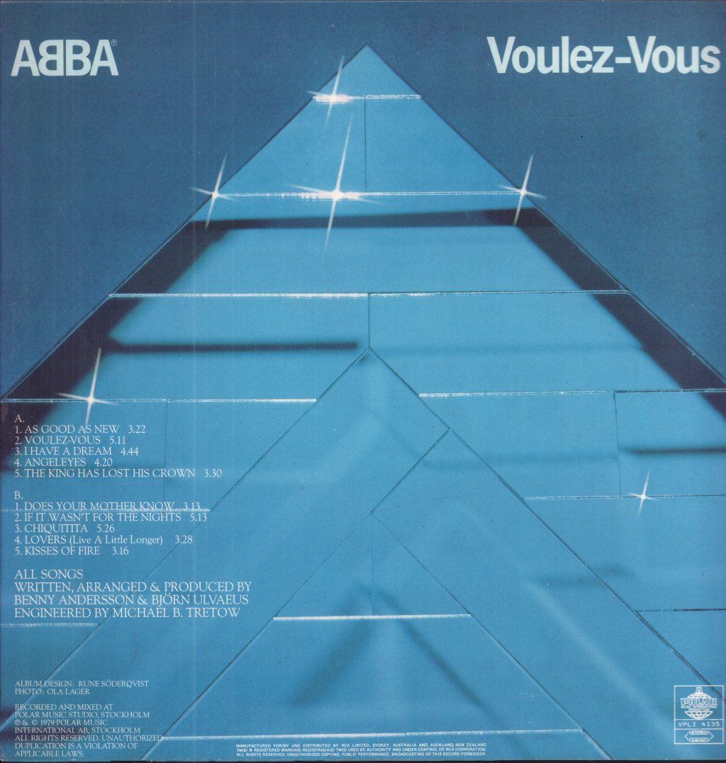 ABBA - Voulez-Vous - Lp