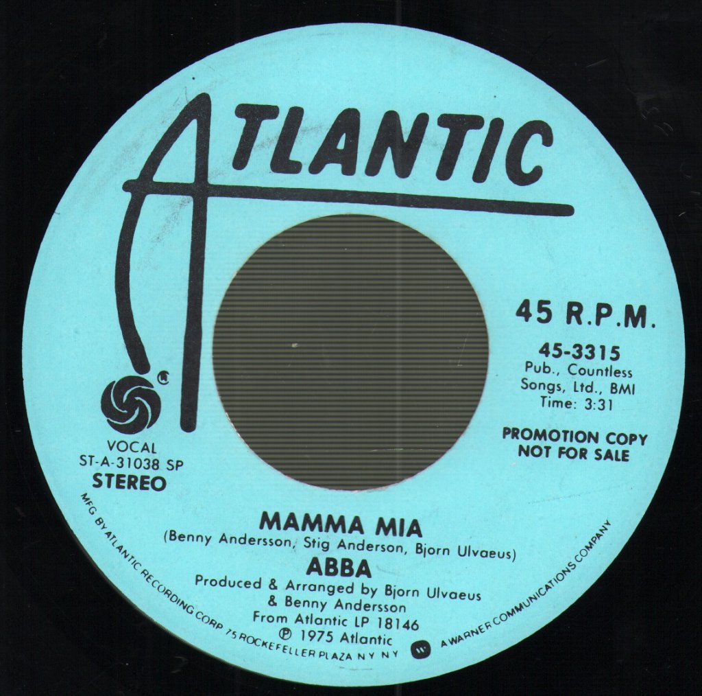 ABBA - Mamma Mia - 7 Inch