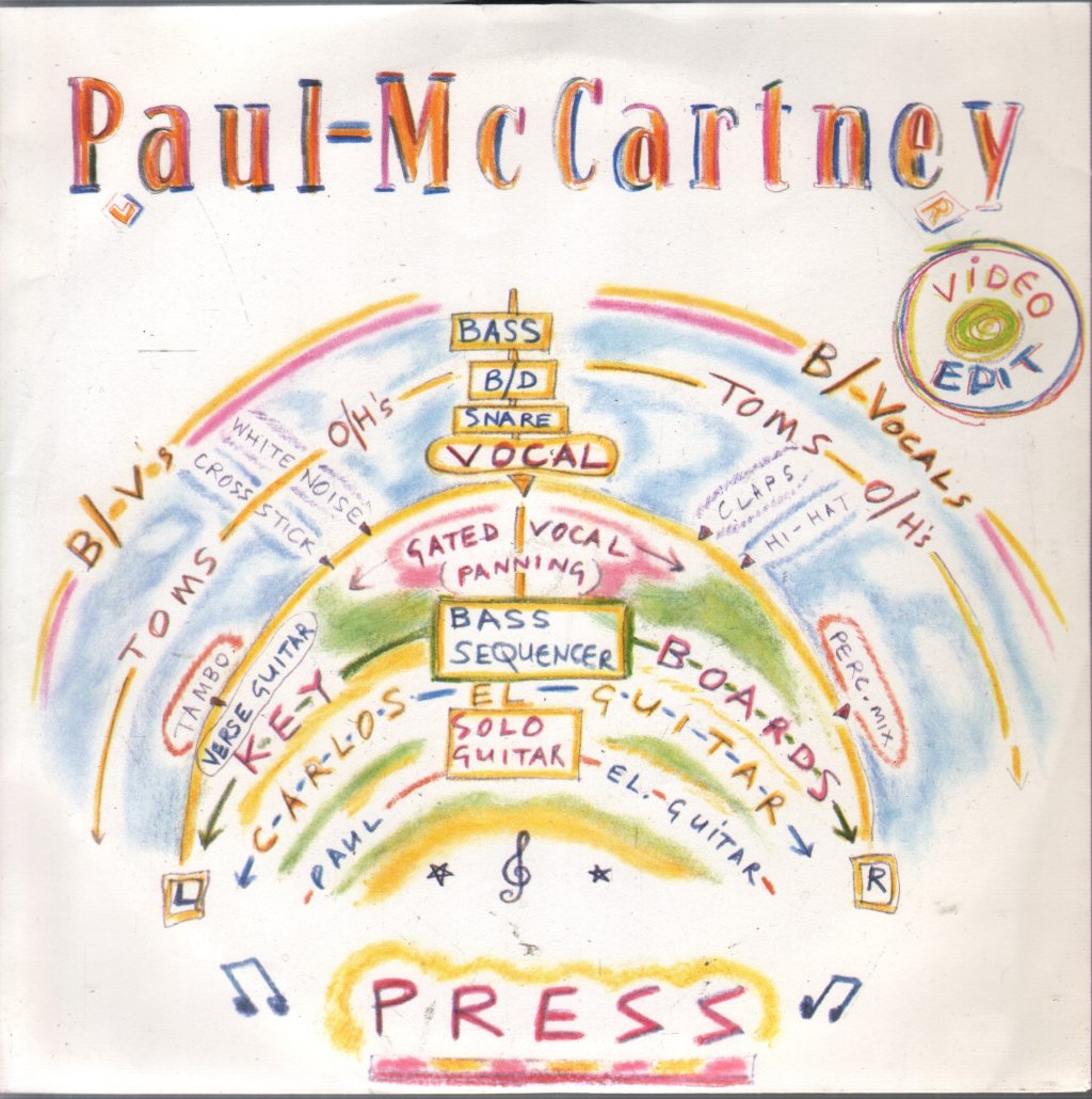 Paul McCartney - Press - 7 Inch