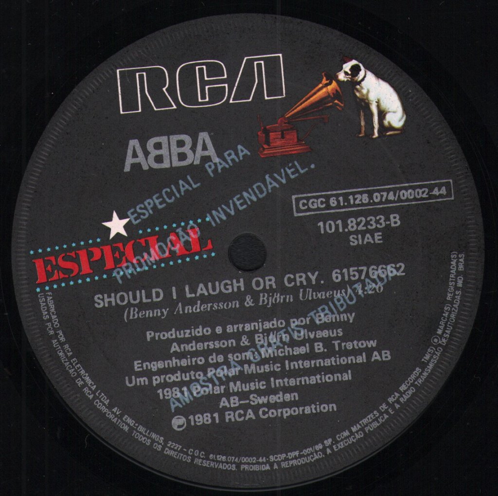 ABBA - When All Is Said And Done - 7 Inch